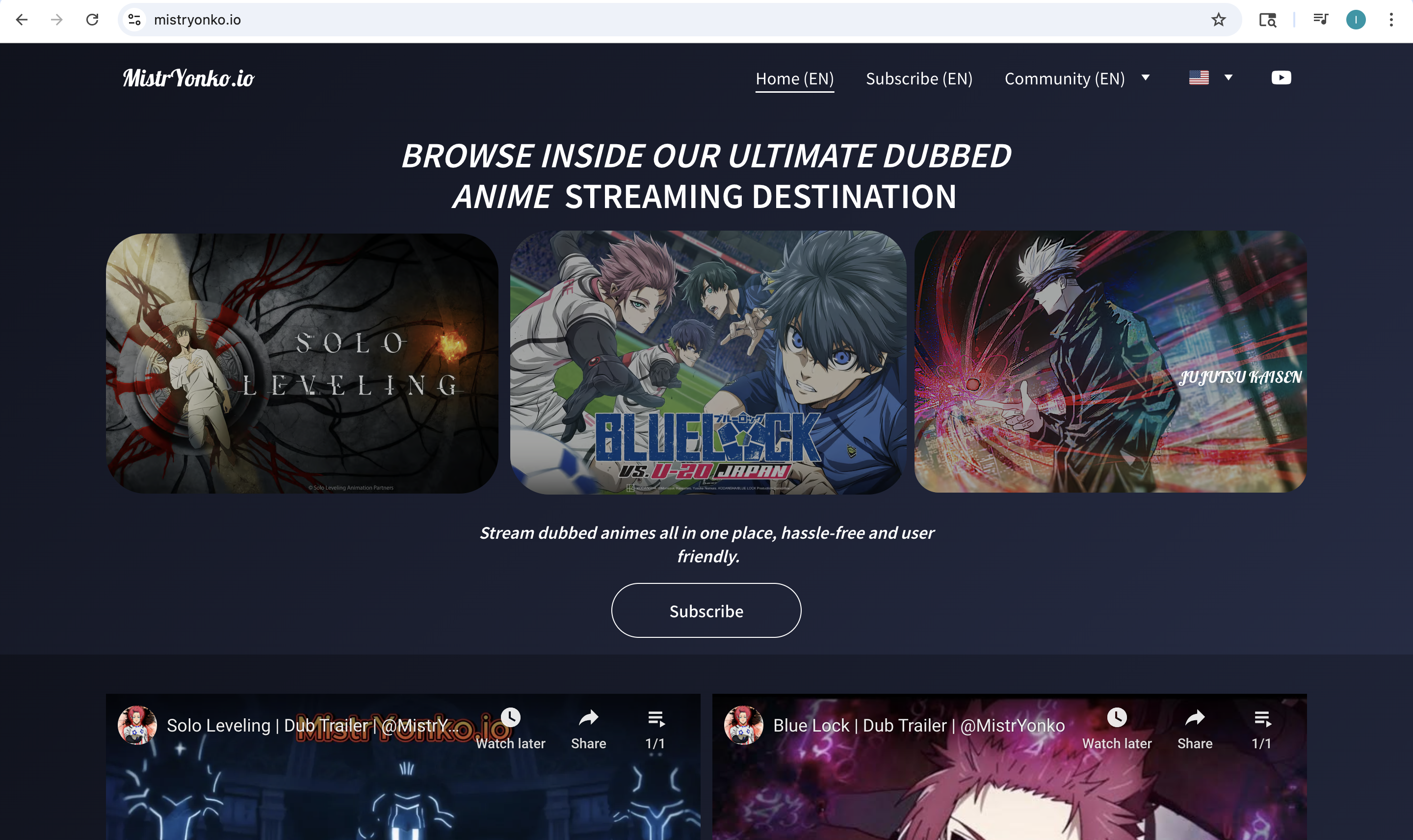 MistrYonko.io Screenshot